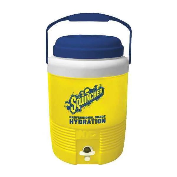 Sqwincher® 2 Gallon Insulated Plastic Beverage Product Screw Top Cooler - View All Sqwincher